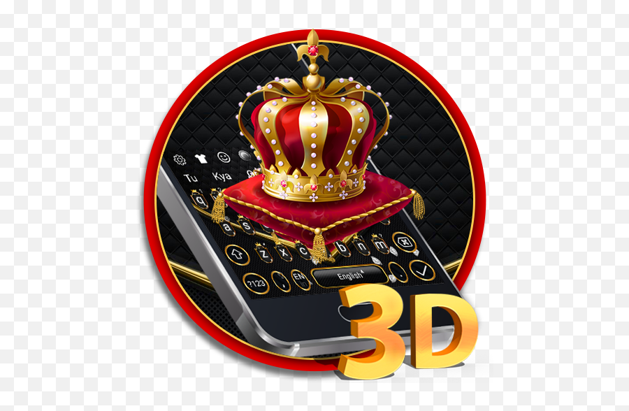 Royal Luxury Crown Keyboard Theme - Programu Zilizo Mahkota Emas Emoji,Crown Emoji Keyboard