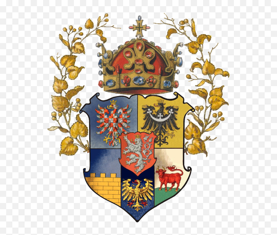 Coat Of Arms Of The Crown Of - Bohemia Coat Of Arms Emoji,Location Pin Emoji