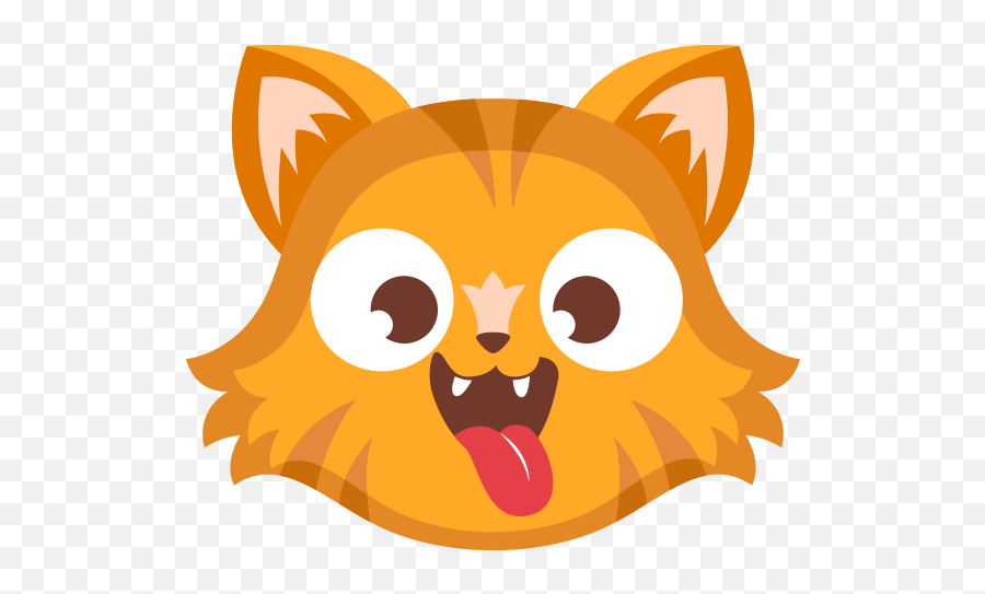 Kitten Emoji - Illustration,Japanese Ogre Emoji