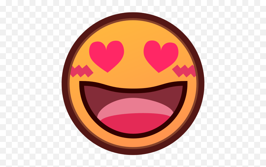 Smiling Cat Face With Heart - Heart Eyes Custom Emoji,Heart Eyes Emoji Png