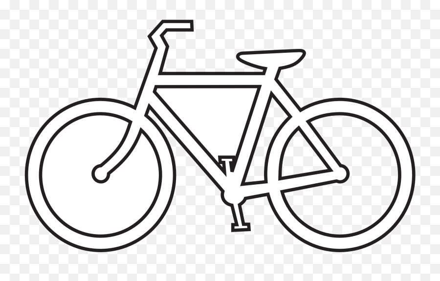 Bicycle Route Sign Black - Bike Clipart Black And White Emoji,Dirt Bike Emoji