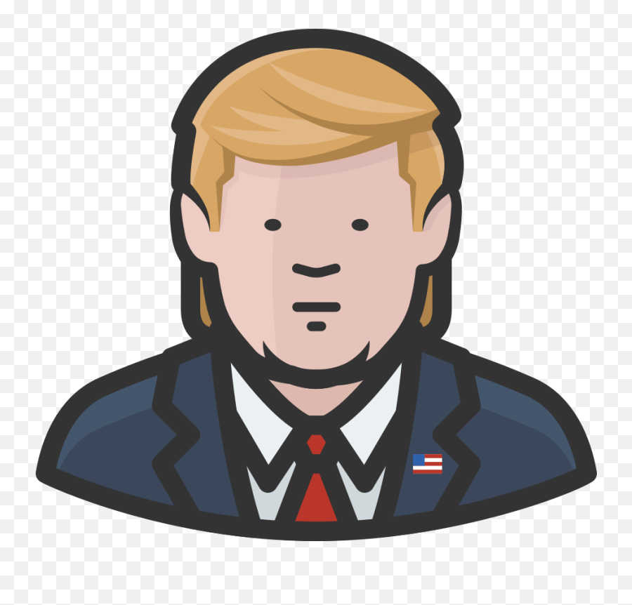 Donald Trump Icon - Donald Trump Icon Png Emoji,Free Trump Emoji