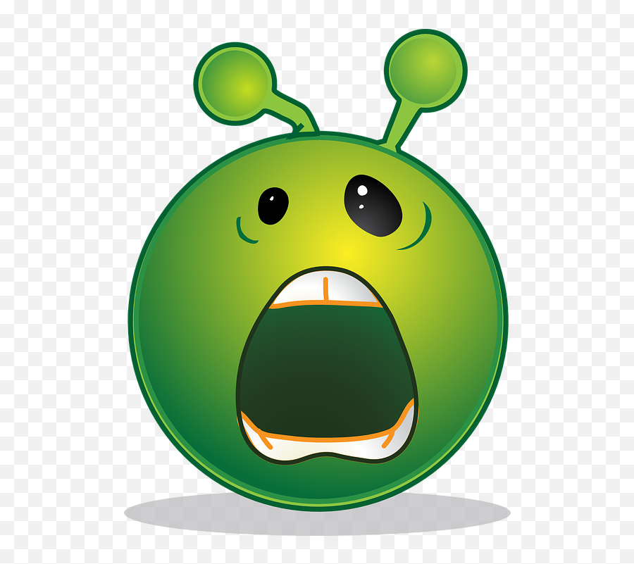Alien Smiley Emoji - Alien Smiley,Android Emoji