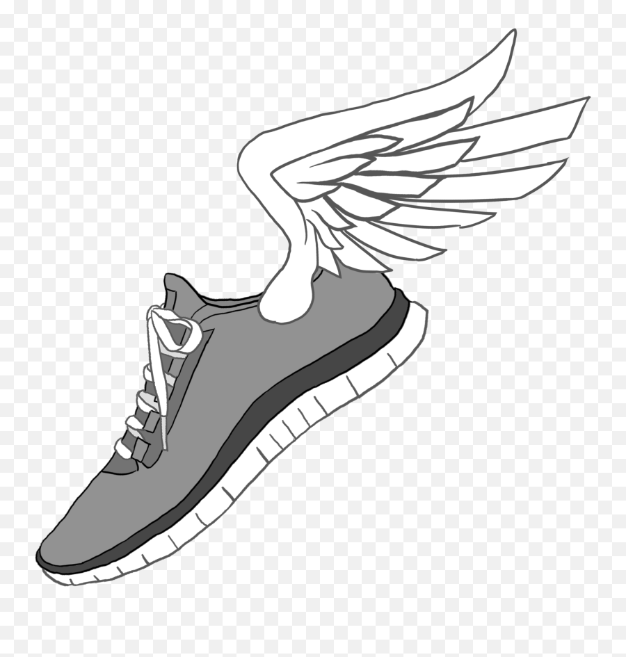 Library Of Cross Country Shoes Png - Nike Running Shoes Drawing Easy Emoji,Running Shoe Emoji