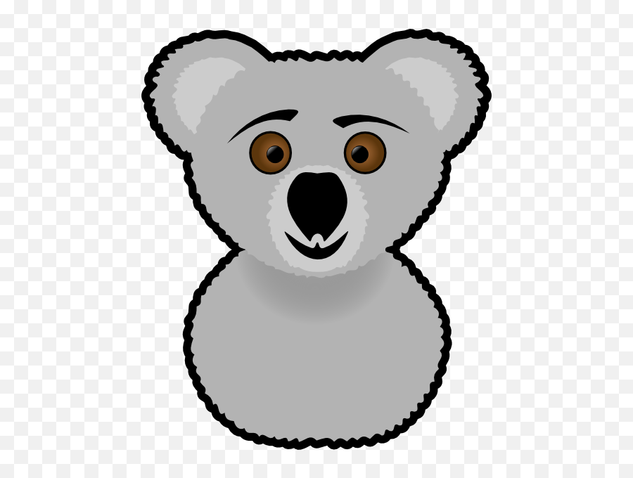 Koala Clip Art At Clker - Koala Clip Art Emoji,Koala Emoticon