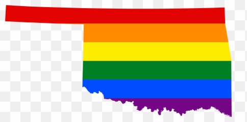 Lgbt Flag Map Of Oklahoma - Ok Senate Districts Map Emoji,Lgbt Flag Emoji