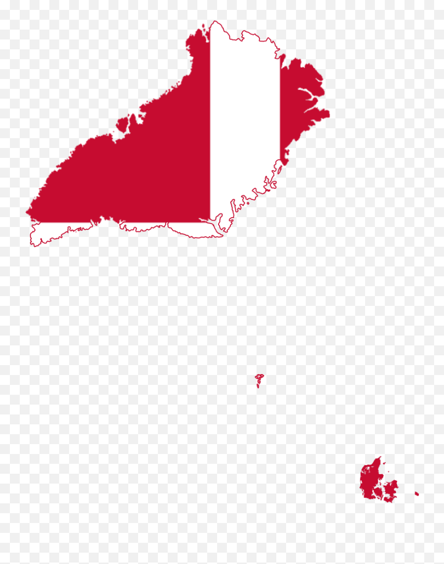 Kingdom Of Denmark Flag Map - Kingdom Of Denmark Flag Map Emoji,Greenland Flag Emoji