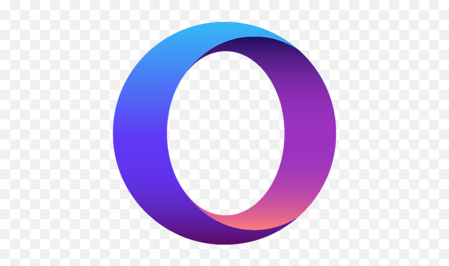 Web Browser 1 - Opera Touch Icon Png Emoji,Samsung Experience 8.5 Emojis