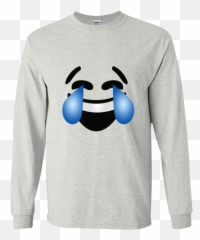 Joy Emoji Ls Ultra Cotton Tshirt - Never Dreamed Id Marry The Perfect Husband,Kettlebell Emoji