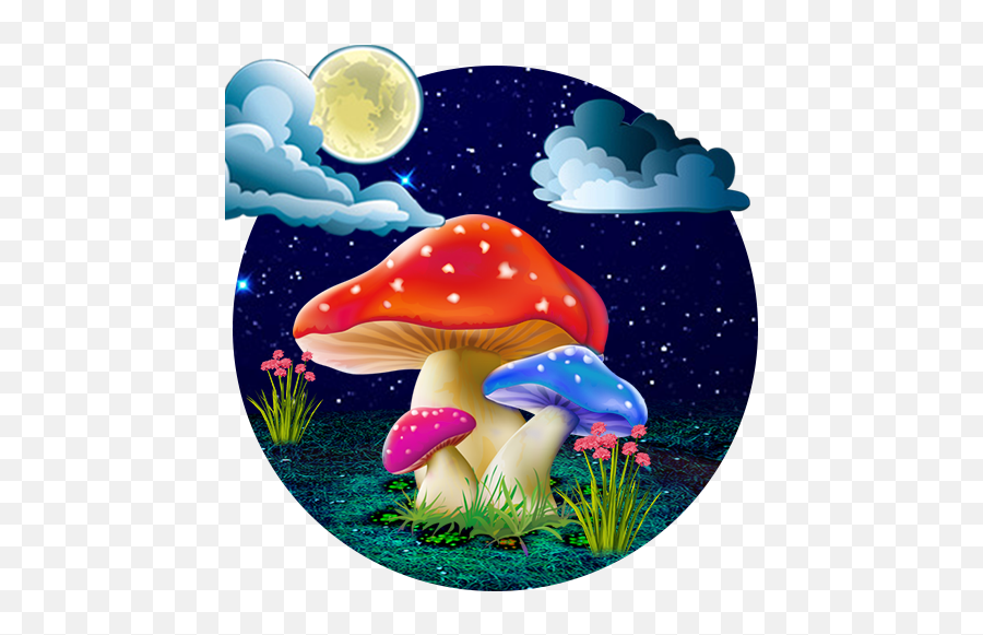 Radiant Red Mushroom Livewallpaper - Russula Integra Emoji,Skull Mushroom Emoji
