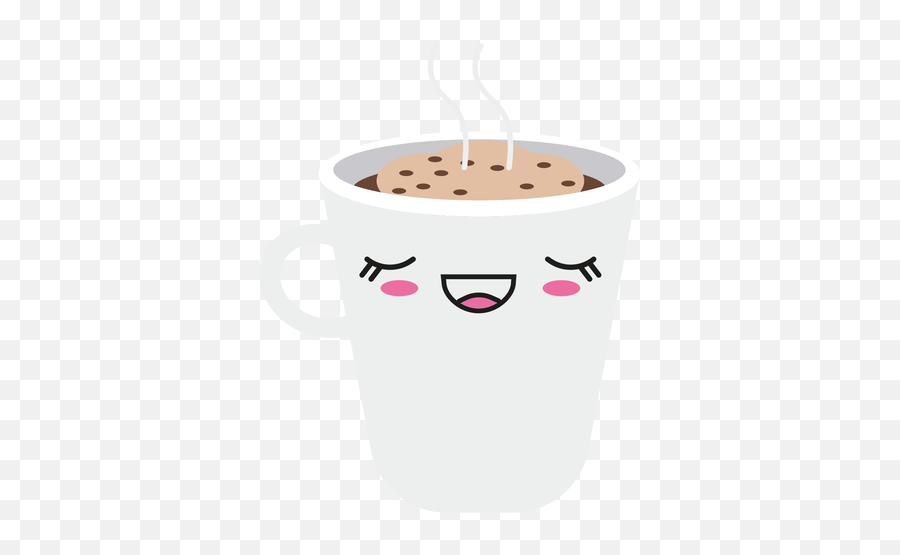 Transparent Png Svg Vector File - Taza De Cafe Kawaii Png Emoji,Coffee Drinking Emoji