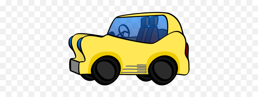 Cartoon Sporty Car Vector Image - Png Cartoon Small Car Emoji,Fast Car Emoji