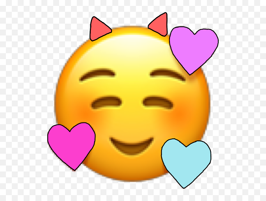 Emoji Cute Emojis Cool Awesome Pink - Smiling Face With 3 Hearts Emoji Png,Emoji Awesome