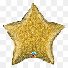 20Q Star Glittergraphic Gold5 count - Havinu0027 A Party Sparkling Foil Balloon Emoji