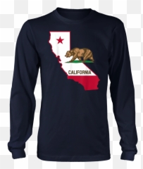 California Bear And Map T - German Engineering Shirt Emoji