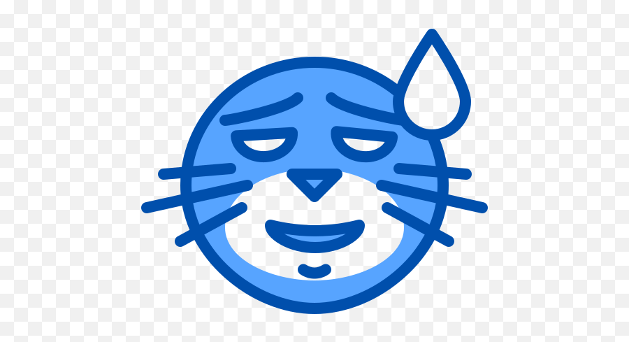 Sweat - Free Smileys Icons Icon Emoji,Sweat Emoticon