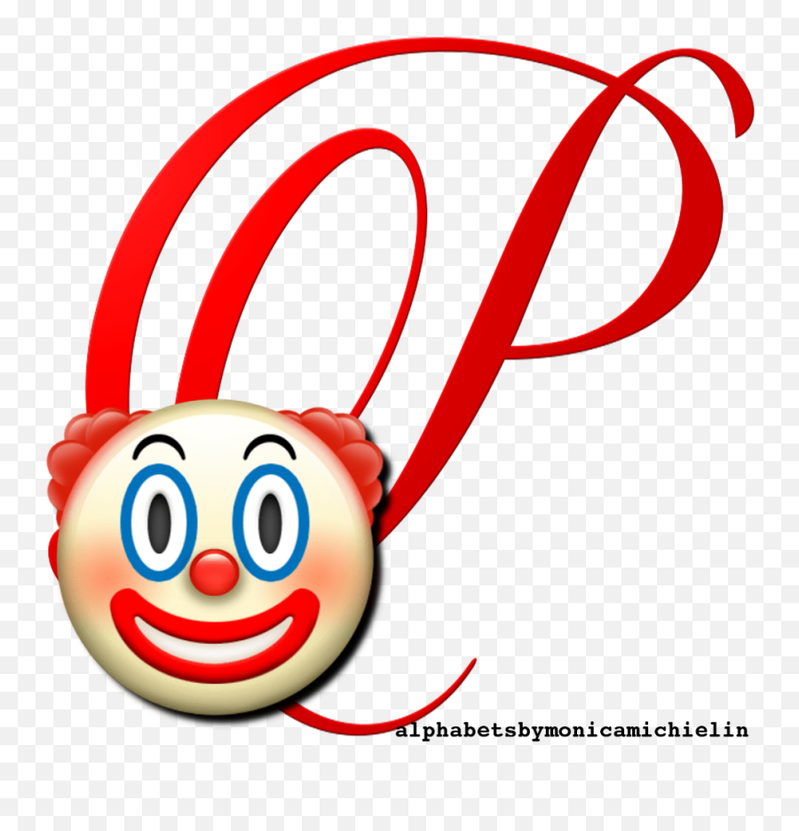 Clown Emoticon Emoji Alphabet Png - Clown Cowboy Emoji,Emojip