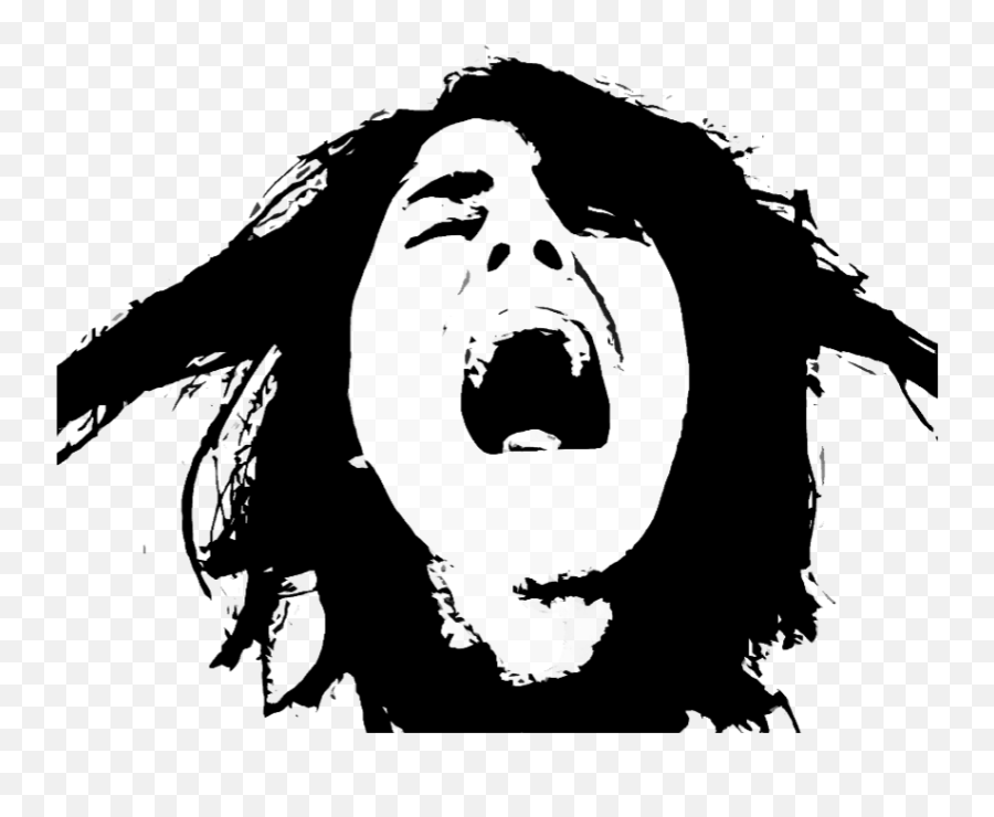Girl Female Woman Scream - Girl Screaming Face Drawing Emoji,Scream Face Emoji