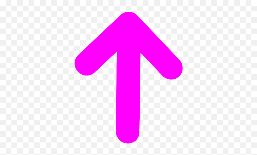 Up Arrow Uparrow Pink - Icon Emoji,Upward Arrow Emoji