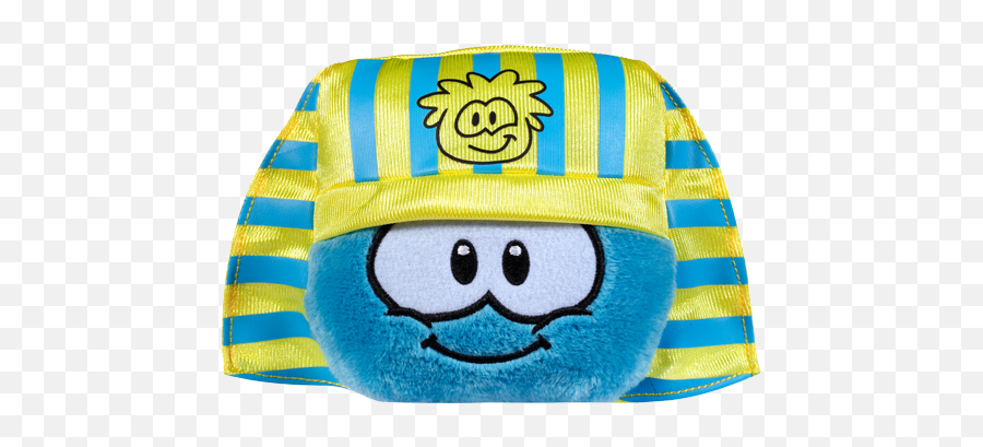 4 Blue Puffle With Pharaoh Hat Club Penguin Penguins - Club Penguin A Blue Puffle Emoji,Pharaoh Emoji