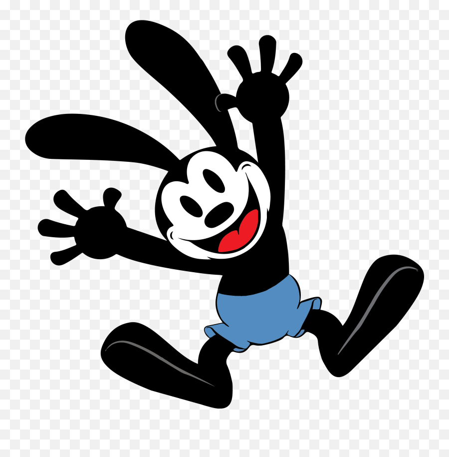 Oswald The Lucky Rabbit - Oswald Rabbit Clipart Full Size Oswald The Lucky Rabbit T Shirt Emoji,Tardis Emoji