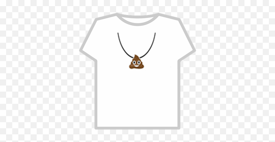 Poop Emoji Necklace - Nba Youngboy Chain Roblox,Deer Emoji