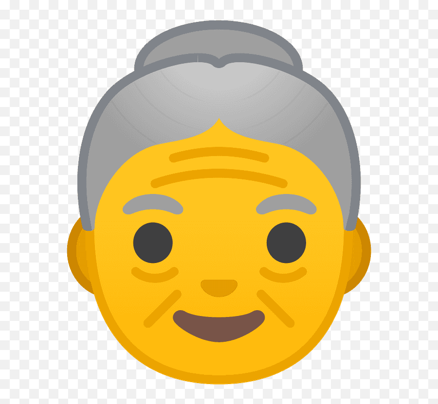 Old Woman Emoji Clipart Free Download Transparent Png - Emoji,Free Adult Emojis