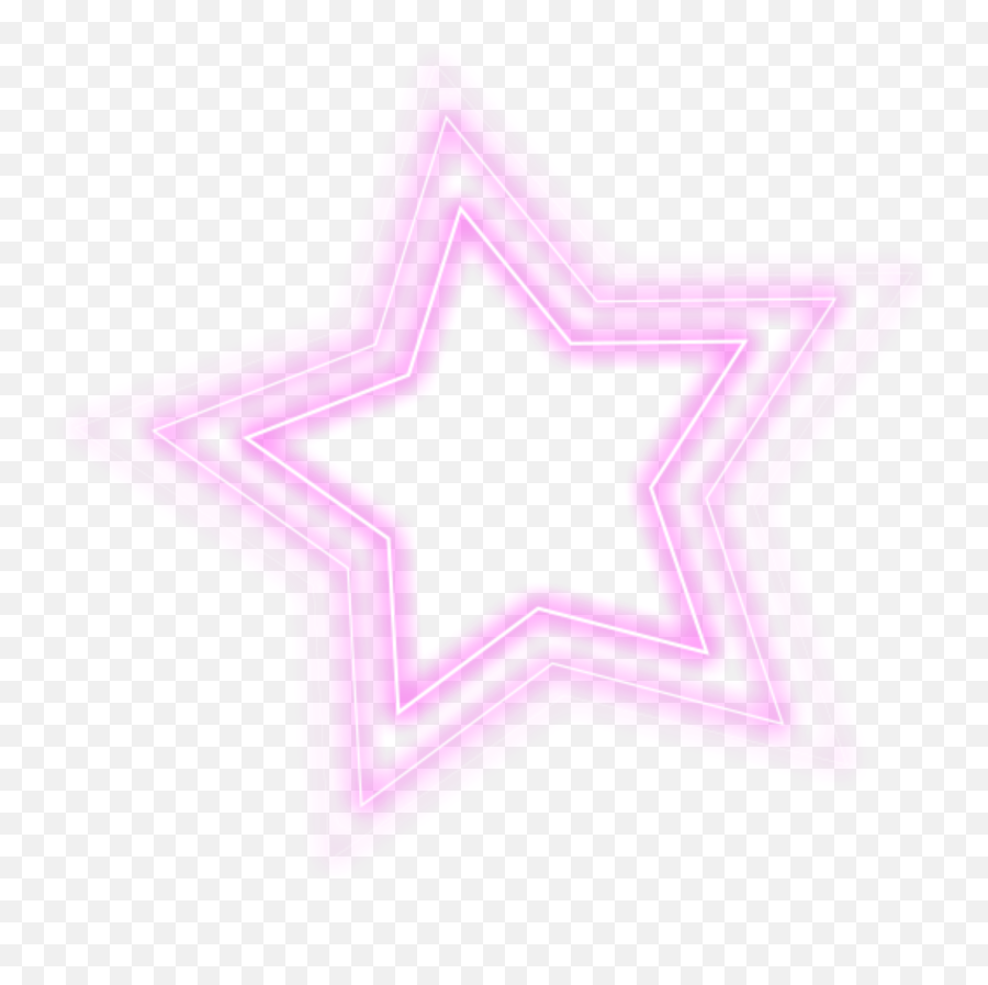 Ftestickers Star Glowing Pink Sticker By Pennyann - Color Gradient Emoji,Glowing Star Emoji