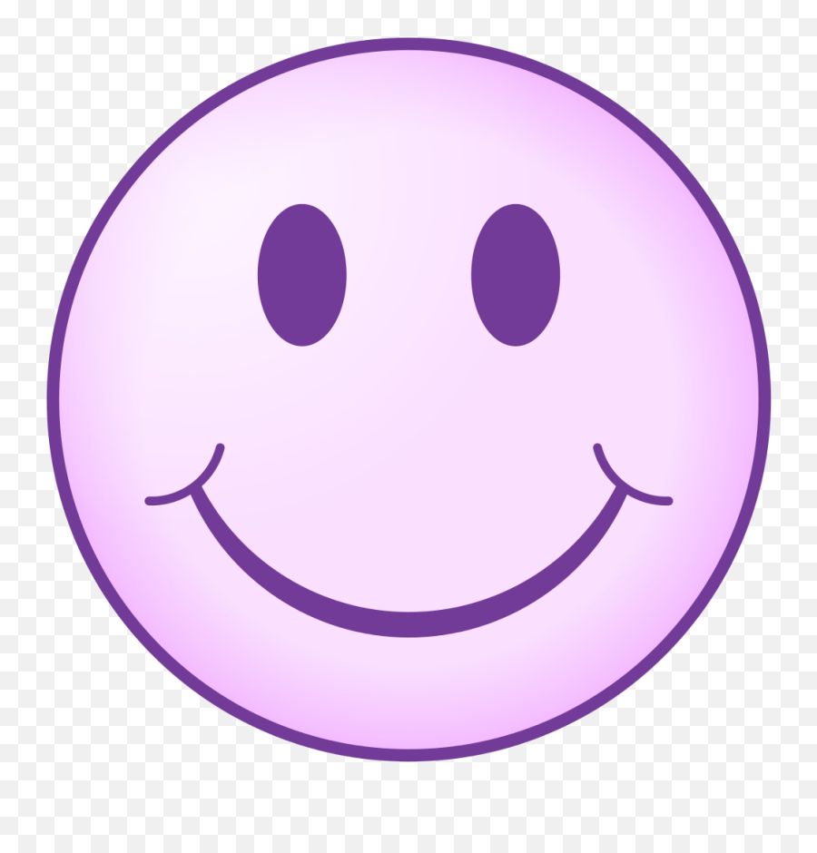 Violet Smiley - Smiley Purple Emoji,Asian Emoticon