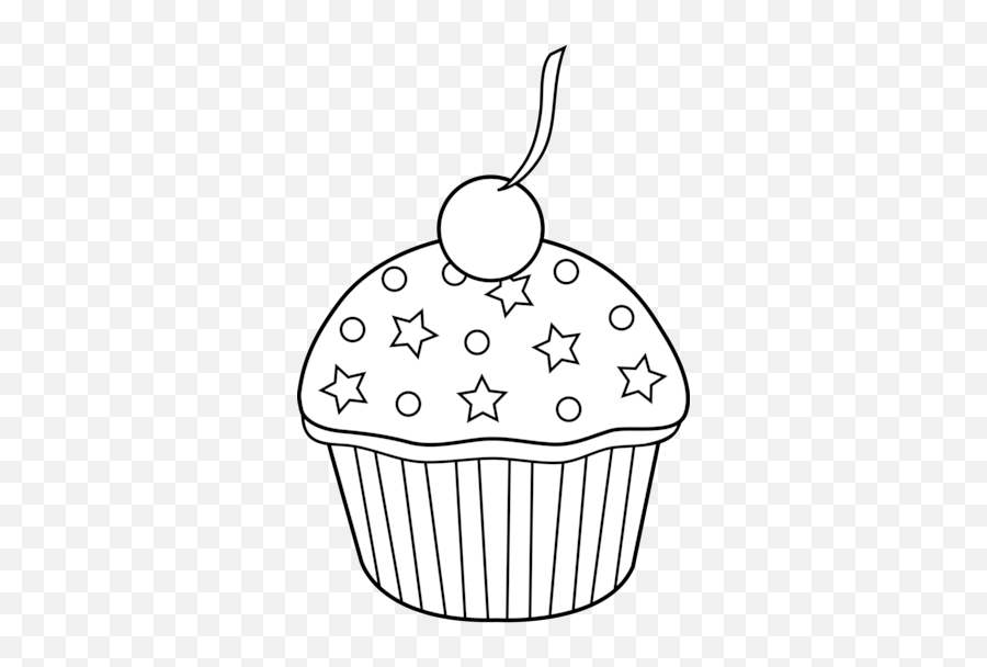 Cake Clipart Black And White - 43 Cliparts Clipart Black And White Food Emoji,Emoji Cupcake Ideas