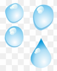 Free Water Drops Vectors Emoji