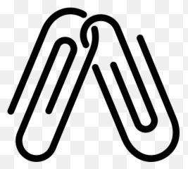 Linked Paperclips - Linked Paper Clip Icon Emoji,Paperclip Emoji