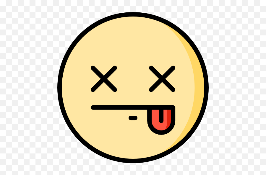 Dead - Circle Emoji,U Emoticon