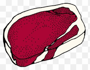 Steak Beef Meat Food Grill - Clip Art Emoji