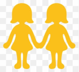Two Women Holding Hands Emoji For -
