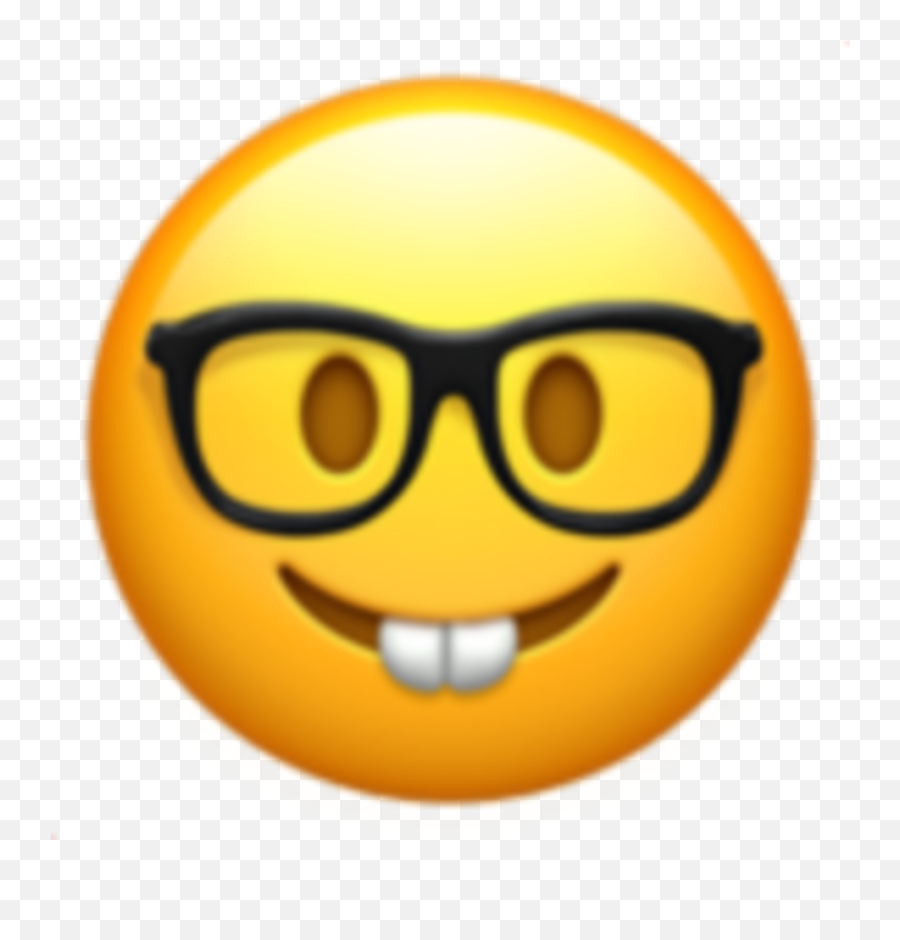 Apple Nerd Emoji,200 Emojis - free transparent emoji - emojipng.com