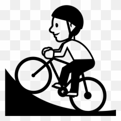 Emojione Bw 1f6b5 - Road Bicycle Emoji,Bicycle Emoji