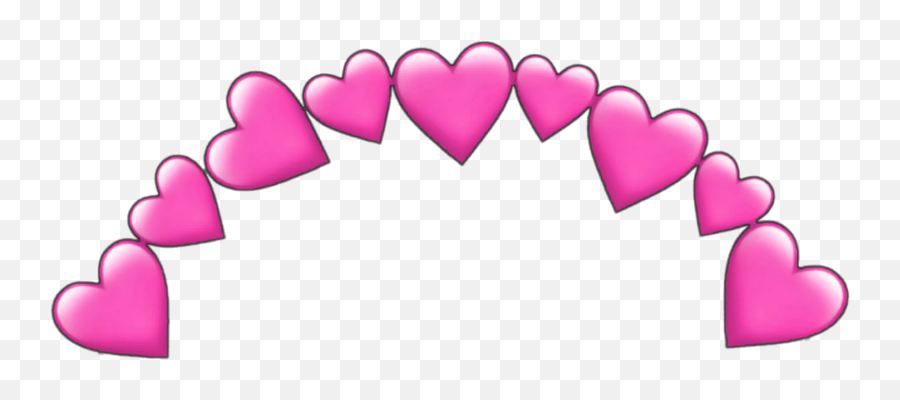 Emoji Heart Pink Love Pretty - Emojis Love Heart Blue,Pretty In Pink Emoji