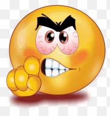 Angry Emoji Png Transparent Image - Angry Png,Anger Emoji