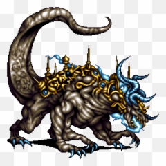 Power Physiology - Final Fantasy Vi Ultima Weapon Clipart Atma Ff6 Emoji