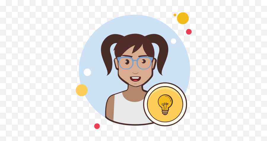 Clever Woman Icon - Free Download Png And Vector Clip Art Emoji,Apple Emoji Girl