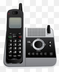Evolving Communication - Cordless Telephone Vector Emoji