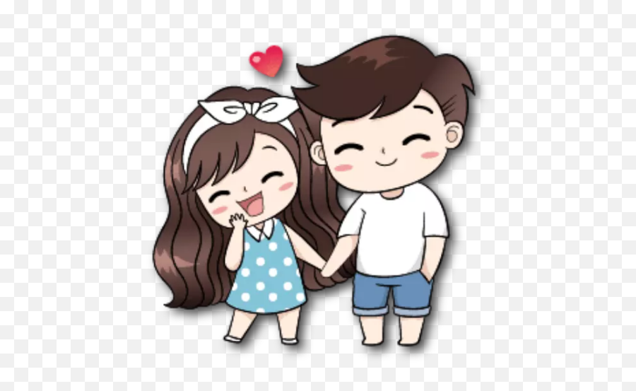 Love U0026 Romantic Stickers For Whatsapp - Wastickers Apps On Best Couple Cartoon Emoji,Woohoo Emoji
