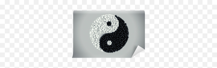 Yin Yang Symbol Wall Mural U2022 Pixers - We Live To Change Number Emoji,Yin Yang Emoticon