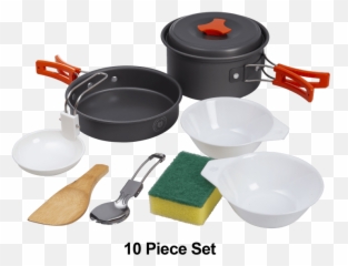 Burlybear Campfire Cooking Set - Lid Emoji