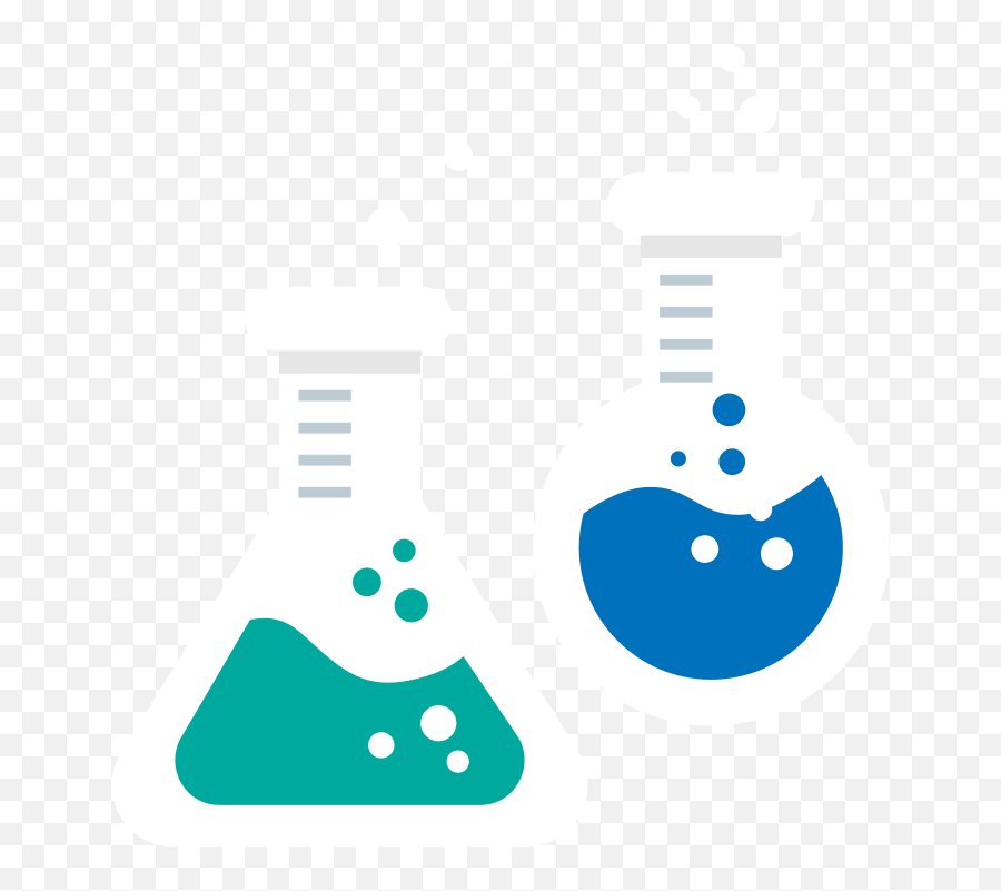 Flasks Or Lab Test Tubes Flat Icon Vector - Clip Art Emoji,Test Tube Emoji