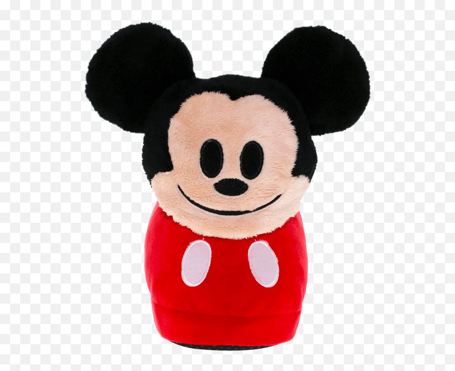 Mickey Mouse Emoji Flipemz Slippers - Vintage Mickey Mouse Plush,Mouse Emoji