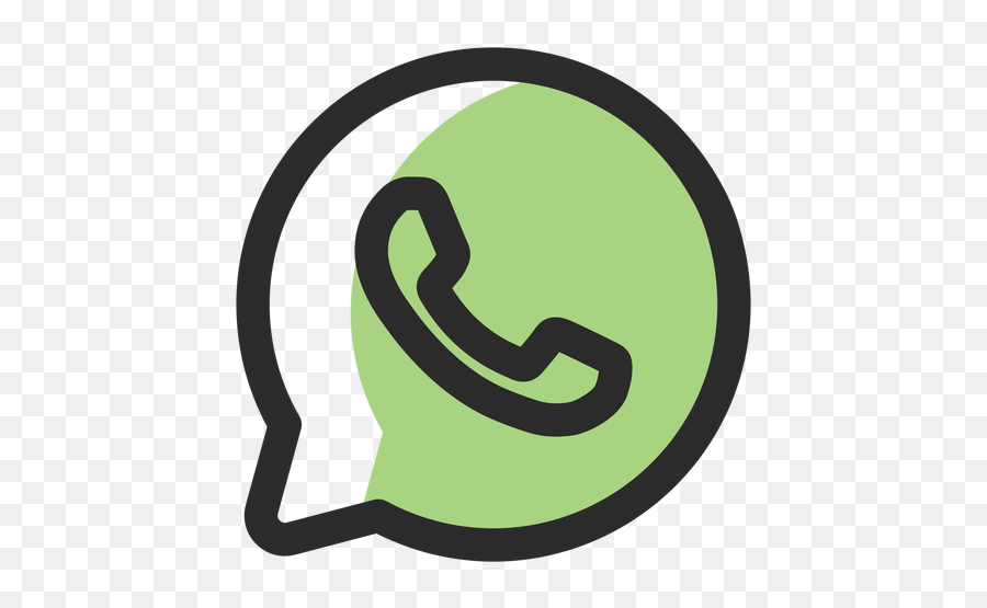 Whatsapp Colored Stroke Icon - Transparent Png U0026 Svg Vector File Whatsapp Png Emoji,Whatsapp Emoji Meaning