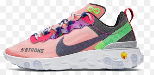Nike React Element 55 DB Doernbecher 2019 - CV2592 600 2020 Round Toe Emoji