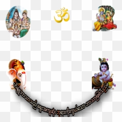 Hindu Sticker - Laxmi Narayan Emoji